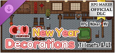 RPG Maker MV - CSW STUDIO New Year Decorations - Tilesets and UI DLC