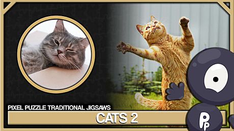 Pixel Puzzles Traditional Jigsaws Pack: Cats 2 DLC
