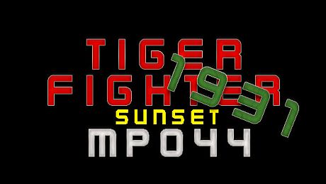 Tiger Fighter 1931 Sunset MP044 DLC