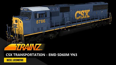 Trainz 2022 DLC - CSX Transportation - EMD SD60M YN3 DLC