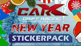 CarX Drift Racing Online - New Year Sticker Pack