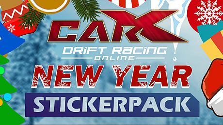 CarX Drift Racing Online - New Year Sticker Pack DLC