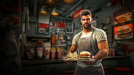 Corner Kitchen Fast Food Simulator Game
