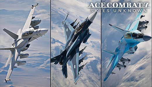 ACE COMBAT 7: SKIES UNKNOWN 25th Anniversary DLC - Cutting-Edge Aircraft Series Set