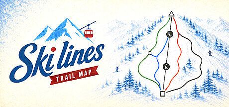 Ski Lines: Trail Map Game
