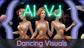 AI-VJ - Dancing Visuals