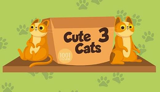1001 Jigsaw. Cute Cats 3