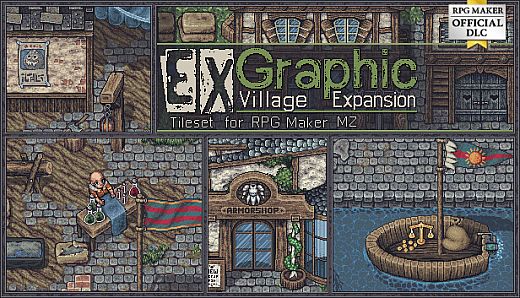 RPG Maker MZ - EX Graphic Village Expansion