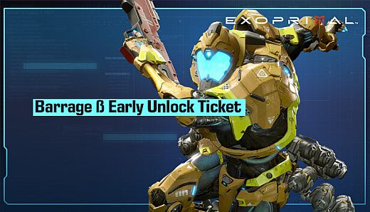 Exoprimal - Barrage β Early Unlock Ticket