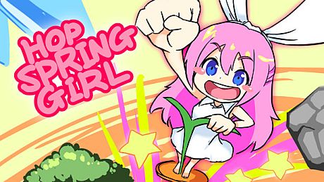 Hop Spring Girl Game