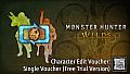 Monster Hunter Wilds - Character Edit Voucher: Single Voucher (Free Trial Version)
