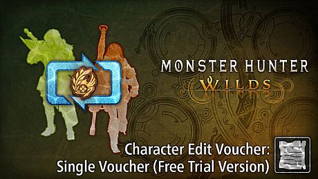 Monster Hunter Wilds - Character Edit Voucher: Single Voucher (Free Trial Version) DLC