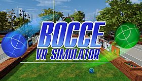 Bocce VR Simulator