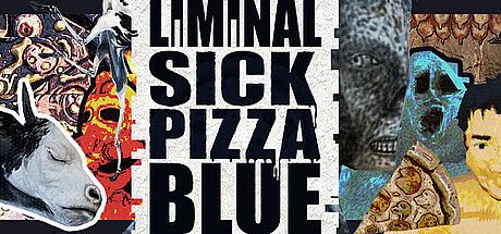 Liminal Sick Pizza Blue