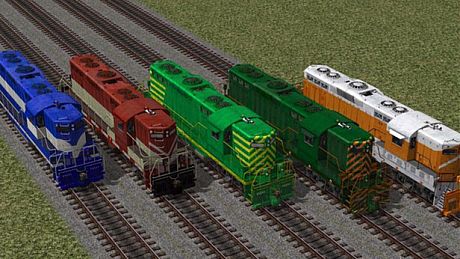 US Diesel Lokomotiven - Set 1 DLC