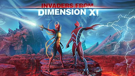 Invaders from Dimension X Game