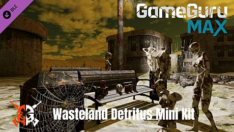 GameGuru MAX Wasteland Mini Kit -  Detritus DLC