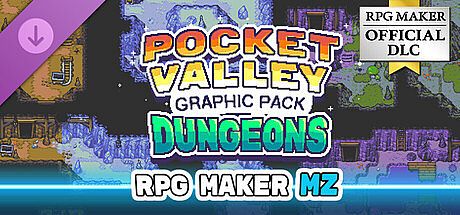 RPG Maker MZ - Pocket Valley Graphic pack Dungeons DLC