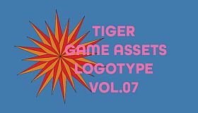 TIGER GAME ASSETS LOGOTYPE VOL.07