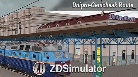 ZDSimulator - Dnipro-Genichesk (to Zaporizhia) Route DLC