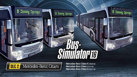 Bus Simulator 16 - Mercedes-Benz Citaro Pack DLC