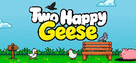 Two Happy Geese