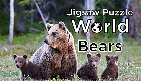 Jigsaw Puzzle World - Bears