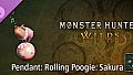 Monster Hunter Wilds - Pendant: Rolling Poogie: Sakura