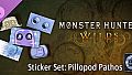 Monster Hunter Wilds - Sticker Set: Pillopod Pathos