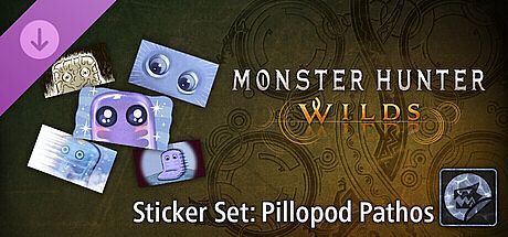 Monster Hunter Wilds - Sticker Set: Pillopod Pathos DLC