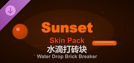 Water Drop Brick Breaker - Sunset Skin Pack