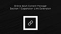 Online Adult Content Manager - Section Expansion 1 Link Extension