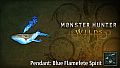 Monster Hunter Wilds - Zdobienie: niebieski duch Tańczącego Ognia