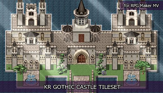 RPG Maker MV - KR Gothic Castle Tileset