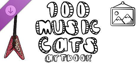 100 Music Cats - Artbook