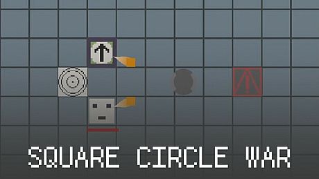 Square Circle War Game