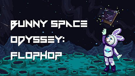 Bunny Space Odyssey: FlopHop Game