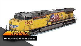 Trainz 2019 DLC - UP AC4400CW #5982-6081