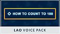 How to Count to 100 - Lao Voice Pack