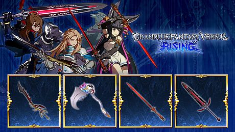 GBVSR - Weapon Skin Set: Battle Pass Pack 1 DLC