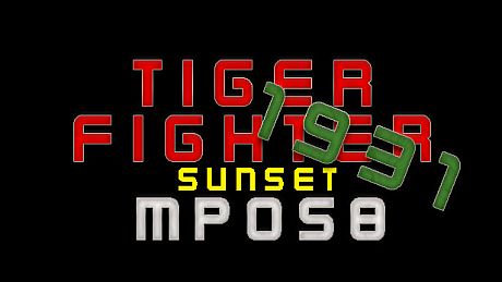Tiger Fighter 1931 Sunset MP058 DLC