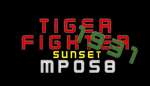 Tiger Fighter 1931 Sunset MP058