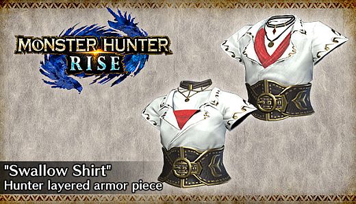 MONSTER HUNTER RISE - "Swallow Shirt" Hunter layered armor piece