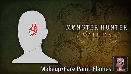 Monster Hunter Wilds - Makijaż/malowanie twarzy: płomienie DLC