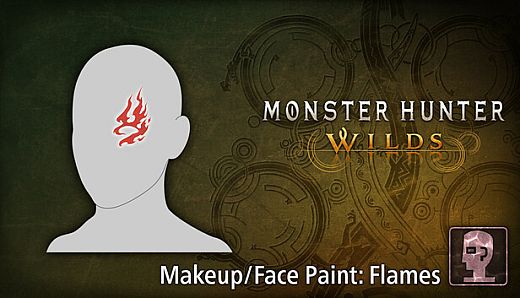 Monster Hunter Wilds - Makijaż/malowanie twarzy: płomienie