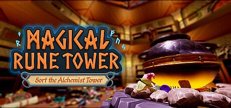 Magical Rune Tower: Sort the Alchemist Tower