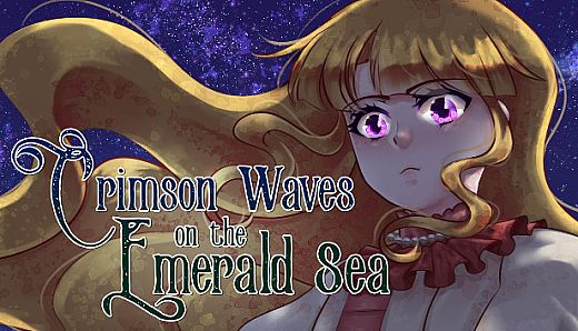 Crimson Waves on the Emerald Sea