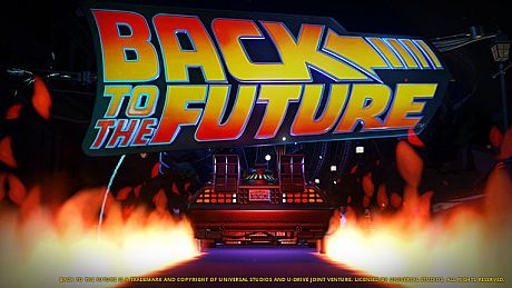 Planet Coaster - Back to the Future Time Machine Construction Kit