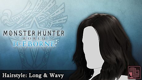 Monster Hunter World: Iceborne - Hairstyle: Long & Wavy DLC