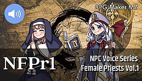 RPG Maker MZ - NPC Female Priests Vol.1